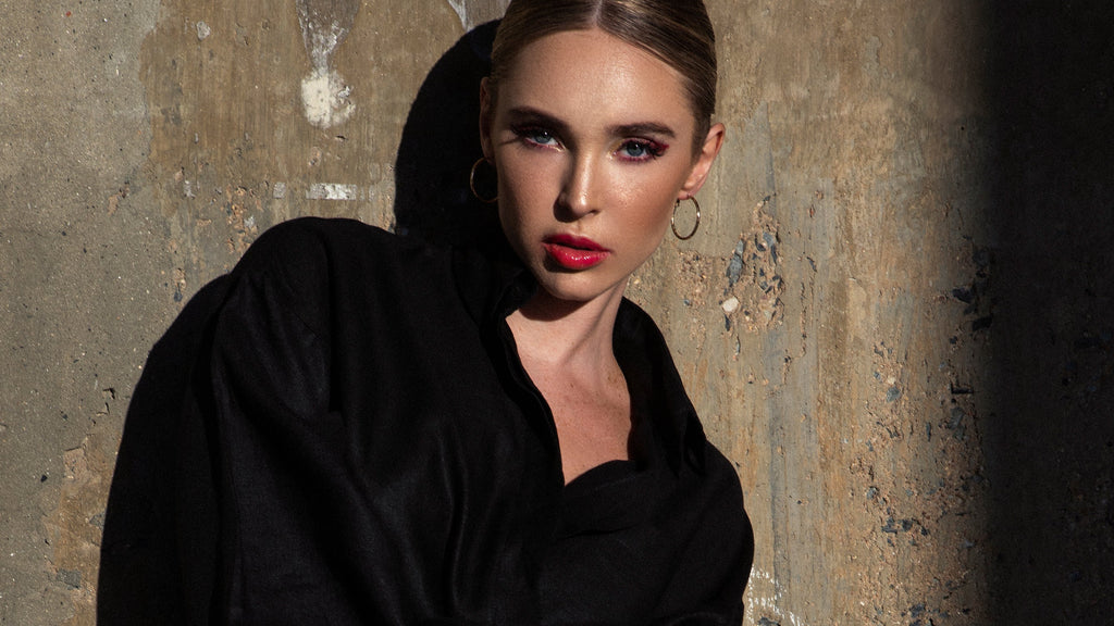 Classic Linen Shirt - Black